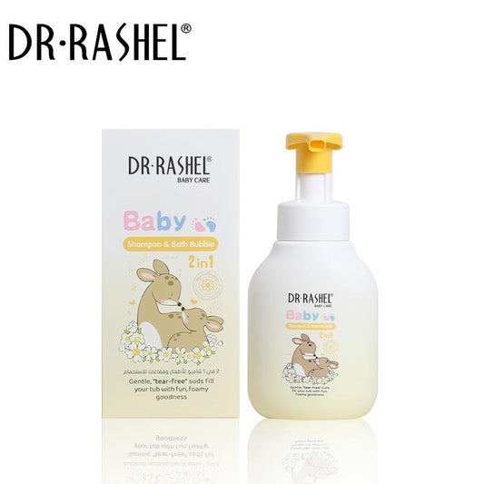 Dr.rashel Baby Shampoo & Bath Bubble 2 In 1 350 ML - Dr Rashel Official