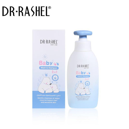 Dr.Rashel Baby 2 in 1 Wash & Shampoo 300ML - Dr Rashel Official