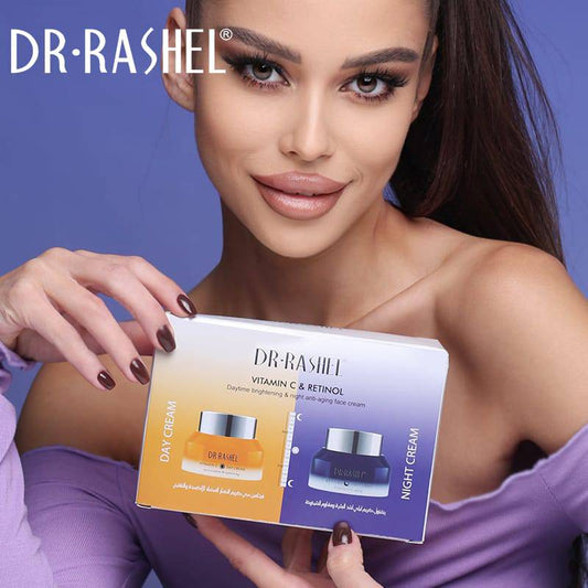 Dr.Rashel Vitamin C And Retinol Day & Night Cream - Dr Rashel Official