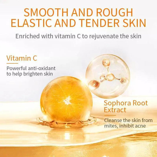   Dr.Rashel vitamin C whitening Exfoliating silky shower gel - 500ml