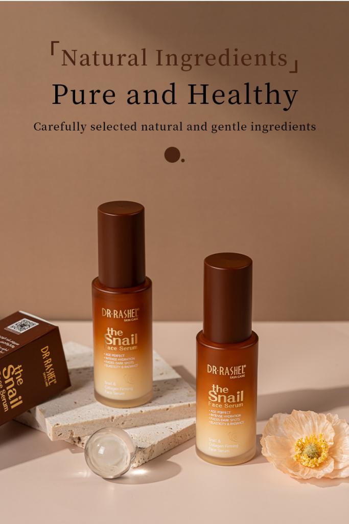 Dr Rashel Snail Face Serum – Advanced Hydration & Skin Repair Treatment for Radiance, Firmness, and Blemish Control