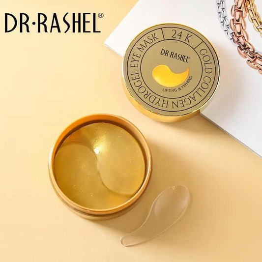Dr.Rashel 24K Gold Collagen Hydrogel Eye Mask 60pcs - Dr Rashel Official