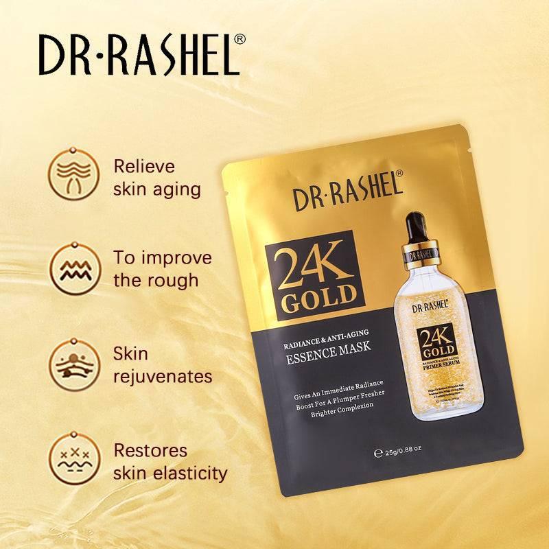 Dr.Rashel 24K Gold Radiance & Anti-Aging Essence Mask