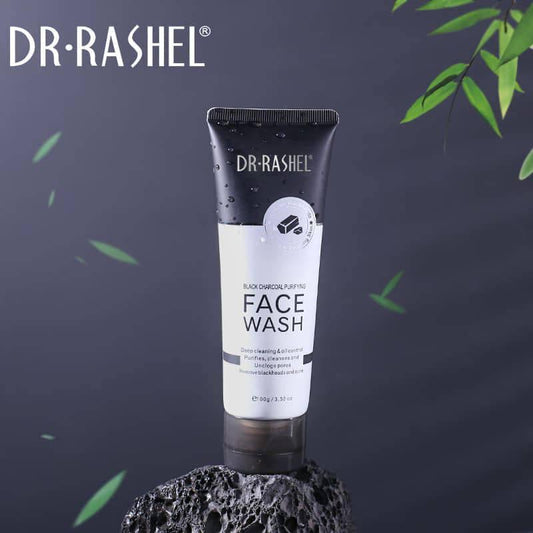 Dr.Rashel Black Charcoal Purifying Face Wash - 100g - Dr Rashel Official