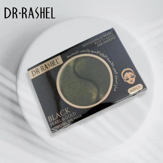 Dr.Rashel Black Pearl & Gold Hydrogel Eye Mask 60pcs - Dr Rashel Official