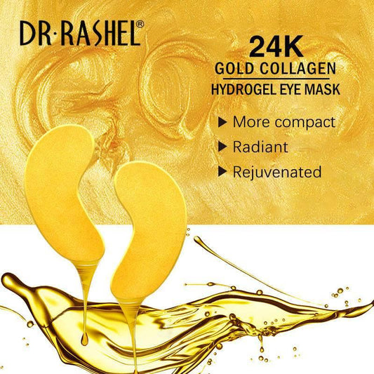 Dr.Rashel Hydrogel 24K Gold Eye Mask  - 60pcs - Dr Rashel Official