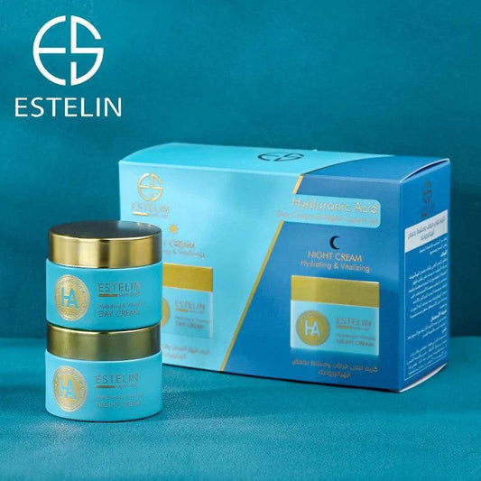 ESTELIN Hyaluronic Acid Day & Night Cream Pack of 2 - Dr Rashel Official