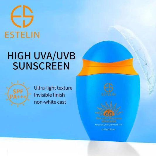 ESTELIN Ultra-light & moisturizing sunscreen SPF 60 PA+++ 75G - Dr Rashel Official