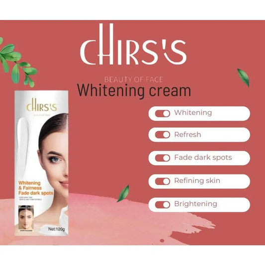   CHIRS'S Whitening & Fairness Fade Dark Spots Cream - 120g