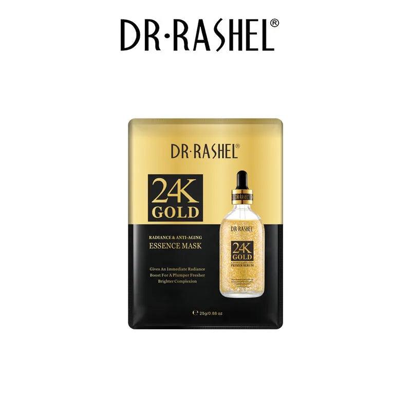 Dr.Rashel 24K Gold Radiance & Anti-Aging Essence Mask - Dr Rashel Official