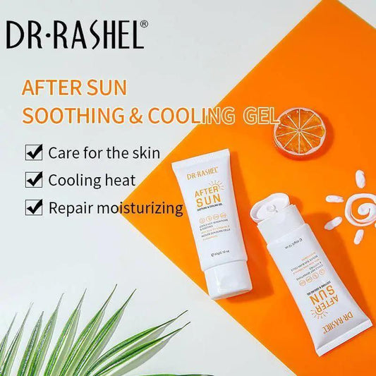 Dr.Rashel After Sun Soothing and Cooling Gel Enriched with Aloe Vera and Vitamin E 60g - Dr Rashel Official