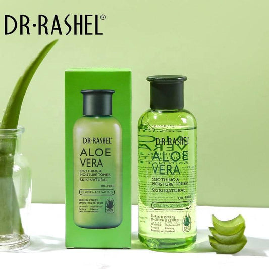 Dr. Rashel Aloe Vera Soothing & Moisture Toner Skin Natural Oil-Free Clarity-Activating - 200ml - Dr Rashel Official