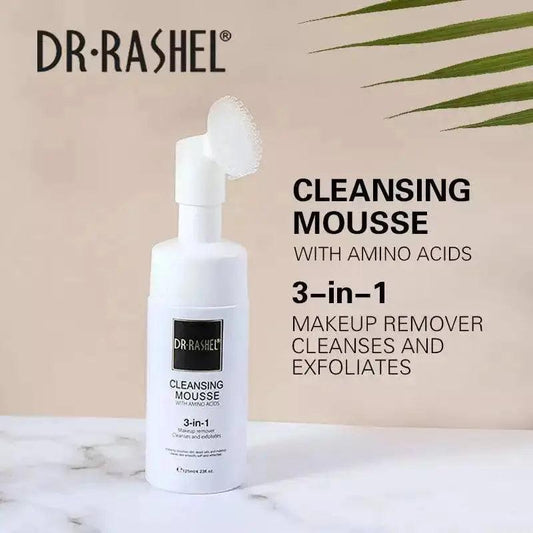 Dr.Rashel Amino Acid Cleansing MousFreckles se Bubble Makeup Removal Facial Cleanser - 125ml - Dr Rashel Official