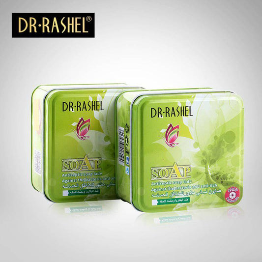 Dr.Rashel Antiseptic Soap & against the Bacteria & Anti Itch for Body and Private Parts for Girls & Women - 100gms - Dr Rashel Official