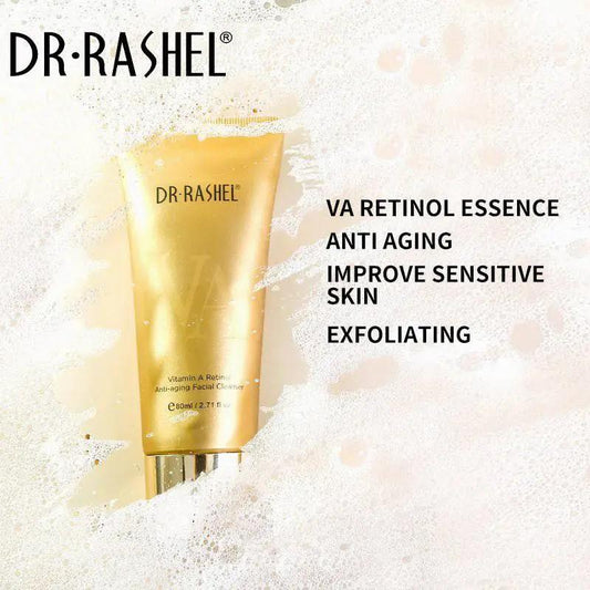 Dr.Rashel Face Wash Vitamin A Retinol Anti-aging Facial Cleanser 80ml - Dr Rashel Official