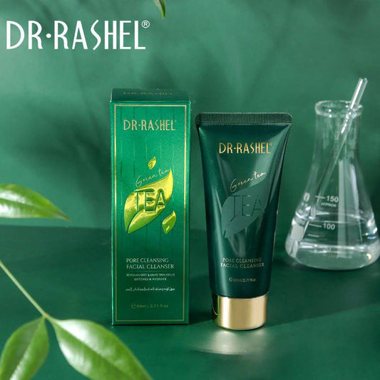 Dr.Rashel Green Tea Pore Cleansing Facial Cleanser 80ml Face Wash - Dr Rashel Official
