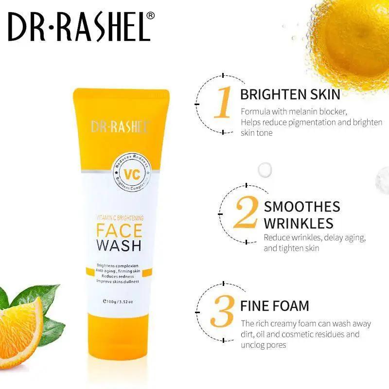 Dr.Rashel Product Vitamin C Brightening Face Wash - 100g
