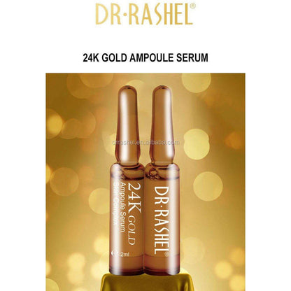 Dr.Rashel Skin Care 24K Gold Ampoule face Serum 2ml x 7pcs - Dr Rashel Official