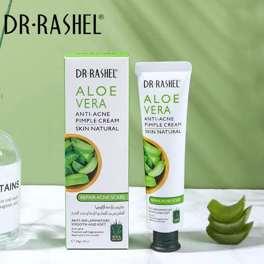 Dr.Rashel Skin Natural Aloe Vera Anti Acne Pimple Cream - 30gms - Dr Rashel Official