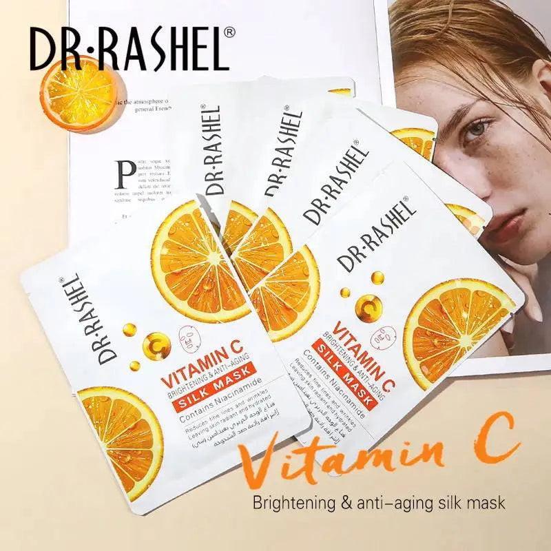 Dr.Rashel Vitamin C Brightening & Anti-Aging Silk Mask - Dr Rashel Official