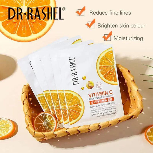 Dr.Rashel Vitamin C Brightening & Anti-Aging Silk Mask - Dr Rashel Official