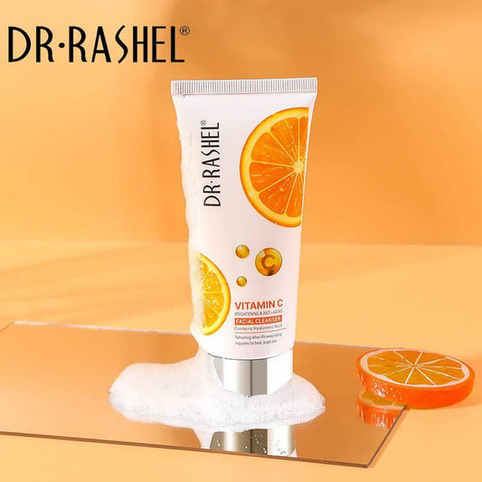 Dr.Rashel Vitamin C Brightening Facial Cleanser with Hyaluronic Acid - 80ml - Dr Rashel Official