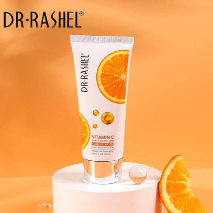 Dr.Rashel Vitamin C Brightening Facial Cleanser with Hyaluronic Acid - 80ml - Dr Rashel Official