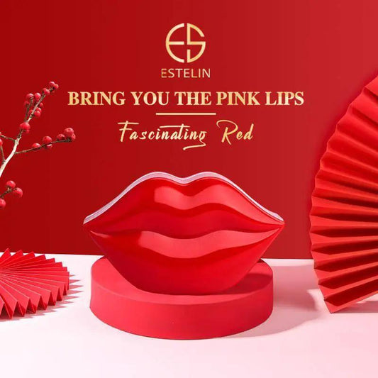 ESTELIN Fascinating Red Nourishing and Smoothing Lip Mask - 22 Pcs - Dr Rashel Official