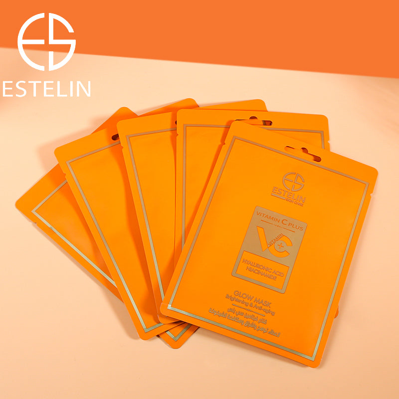 Estelin Vitamin C Plus Brightening & anti aging Glow Mask sheet