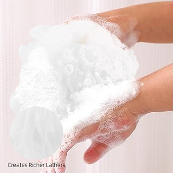 Dr Rashel Bath Sponge for Adults Body Wash Soft Sponge Delicate Foam