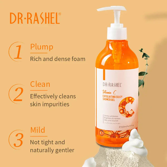 Dr. Rashel Vitamin C Shower Gel & Body Lotion - bundle deal