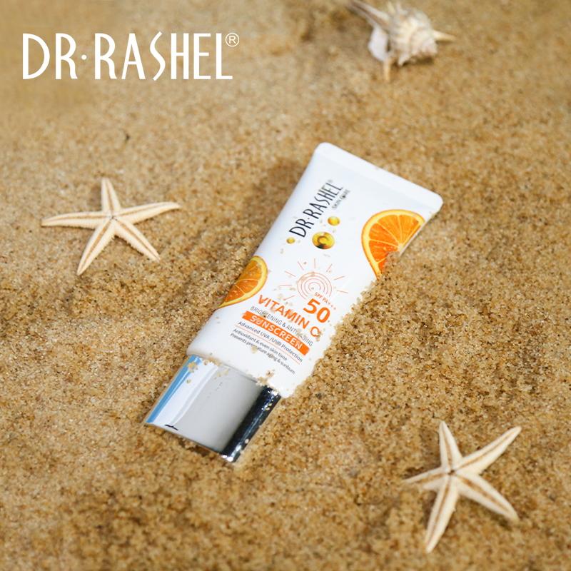 Dr Rashel Vitamin C Brightening & Anti Aging Suncream SPF50 - 50GM