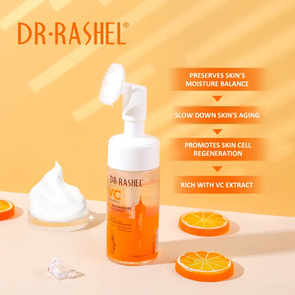   Dr.Rashel Vitamin C & Niacinamide Skin Care Cleaning Set Moisturizes Skin Even Skin Tone Brightening