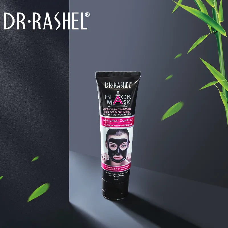 DR.RASHEL Peel Off Charcoal Black Mask Black head Remover Mask - 100ml