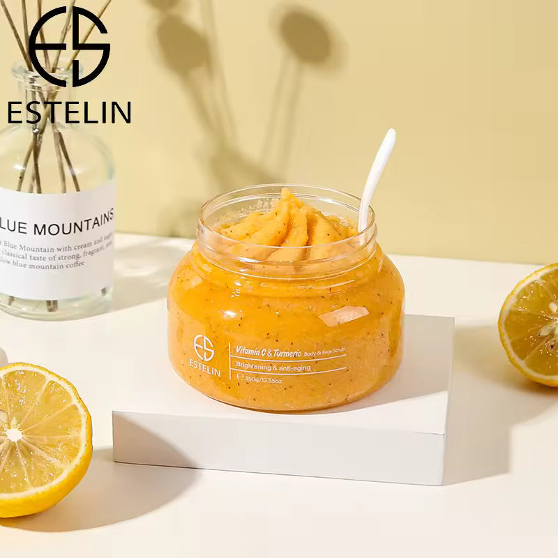   Estelin Body & Face Scrub Vitamin C & Turmeric - 350G