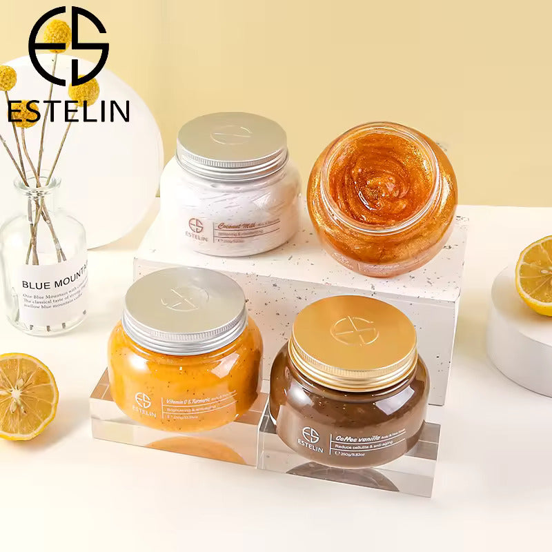 Estelin Body & Face Scrub Vitamin C & Turmeric - 350G