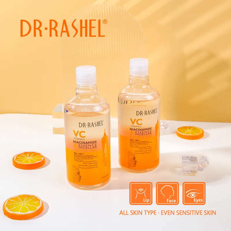   Dr.Rashel Vitamin C & Niacinamide Skin Care Cleaning Set Moisturizes Skin Even Skin Tone Brightening