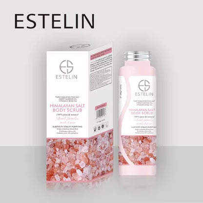 Estelin Moisturizing Body Scrub Exfoliating Salt - Himalayan Salt - Dr Rashel Official