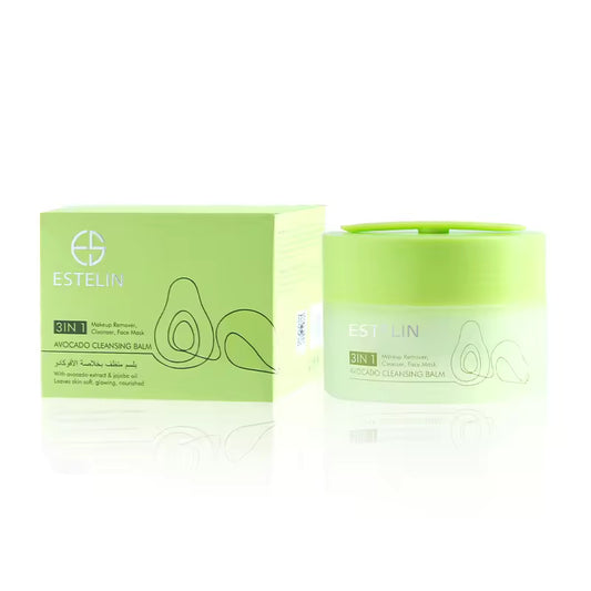 Estelin 3 In 1 Avocado Glowing & Nourished Cleansing Balm - 100g - Dr Rashel Official