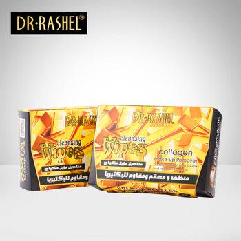 Dr.Rashel Gold Collagen Cleansing Makeup Remover Wipes - Dr Rashel Official