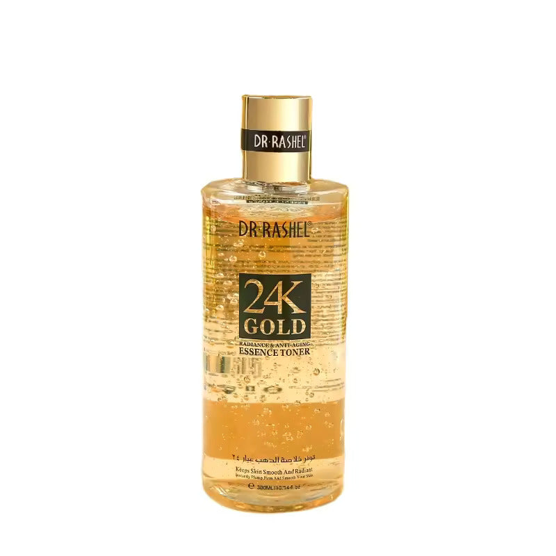   Dr.Rashel 24K Gold Radiance & Anti-Aging Essence Toner - 300ml