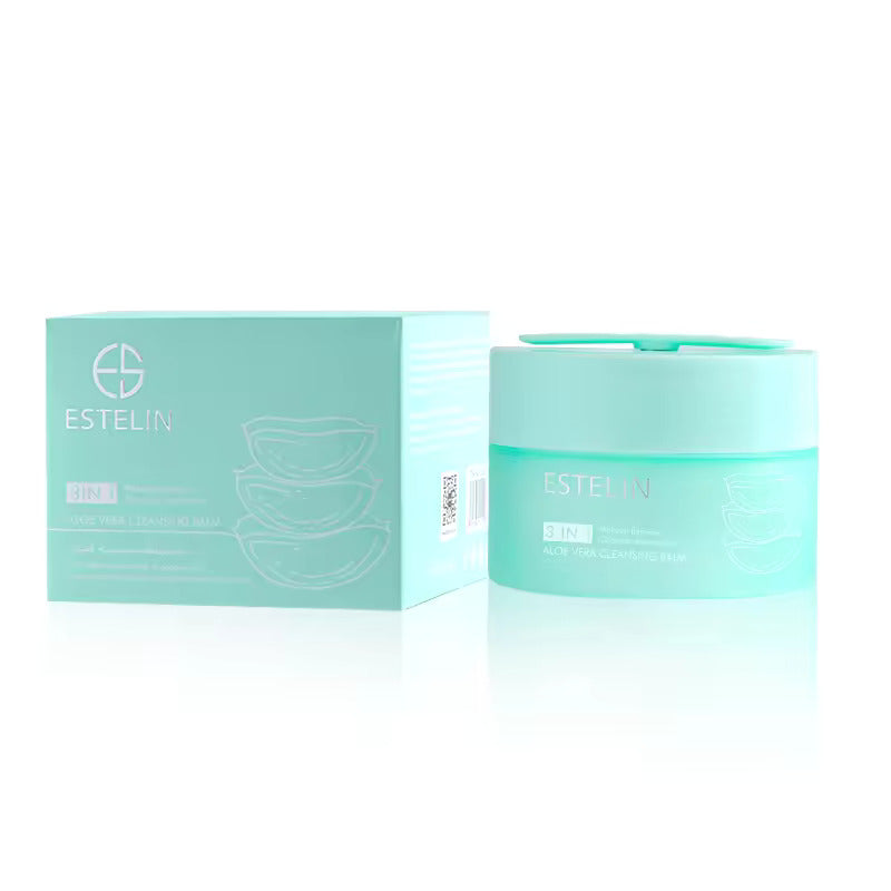 Estelin 3 In 1 Aloe Vera Soothing & Moisturizing Cleansing Balm - 100g