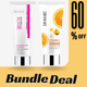 Dr.Rashel Whitening Fade Cleanser & Vitamin C Brightening Facial Cleanser bundle deal