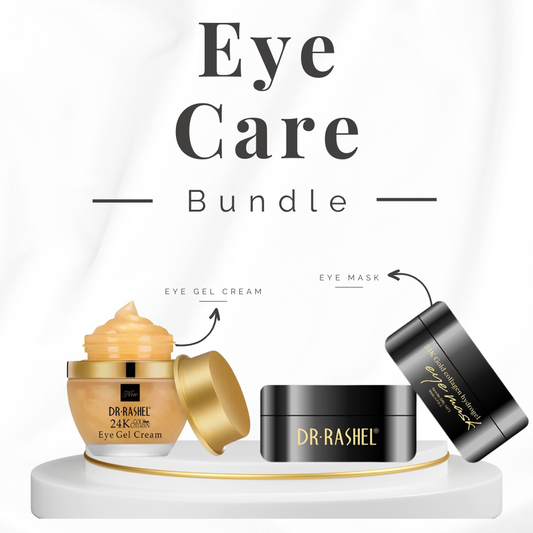Dr.Rashel 24K Gold  Eye Gel Cream & 24K Gold Eye Mask bundle deal