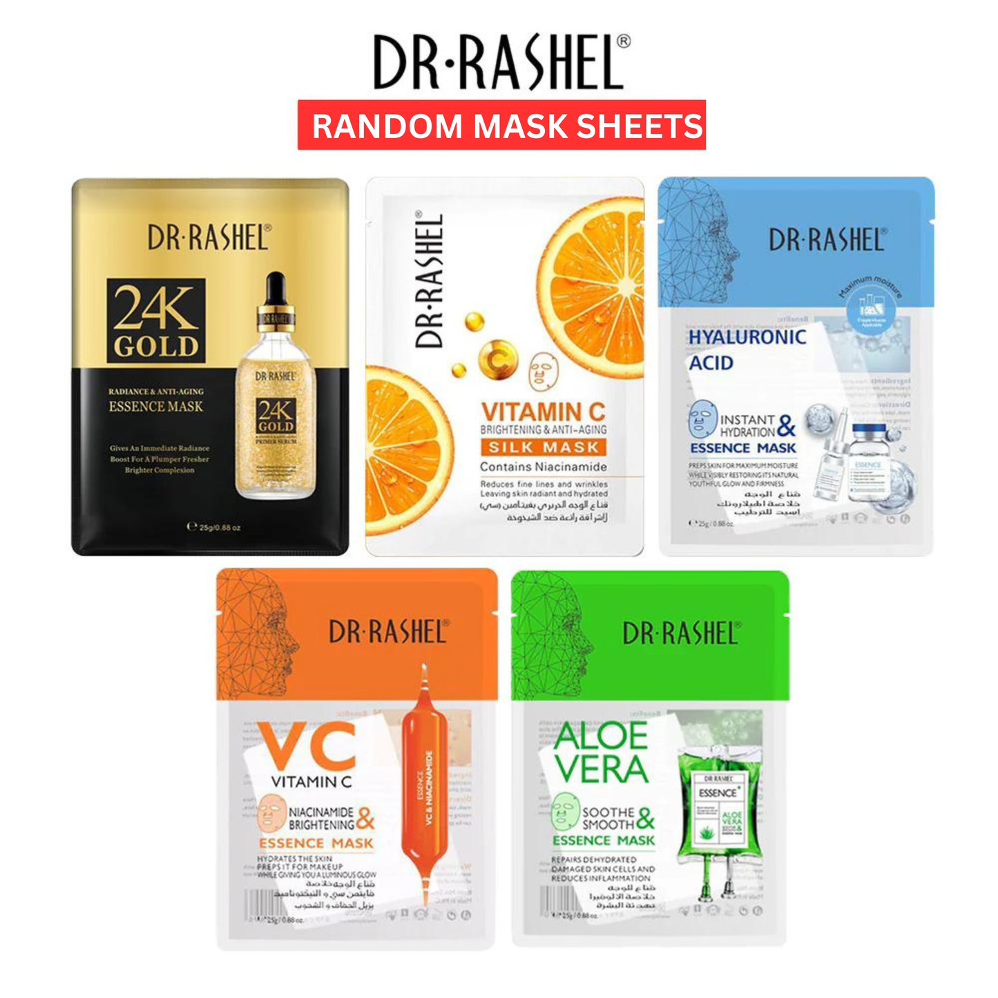   Dr.Rashel Random Mask Sheet