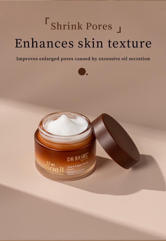 Dr Rashel Snail Collagen Firming Cream – Skin Nourishing, Hydrating & Plumping Moisturizer for Firm, Youthful Skin