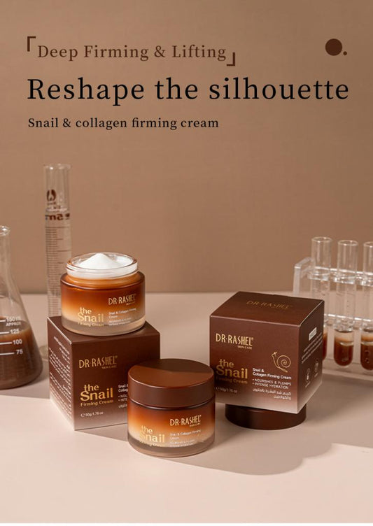 Dr Rashel Snail Collagen Firming Cream – Skin Nourishing, Hydrating & Plumping Moisturizer for Firm, Youthful Skin