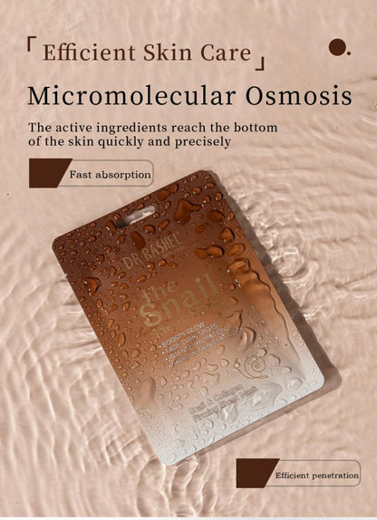 Dr Rashel Snail Mucin Sheet Mask – Glow-Boosting, Dark Spot Correcting & Elasticity-Enhancing Hydration Therapy