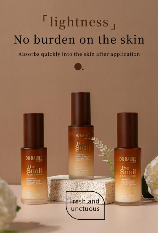 Dr Rashel Snail Face Serum – Advanced Hydration & Skin Repair Treatment for Radiance, Firmness, and Blemish Control