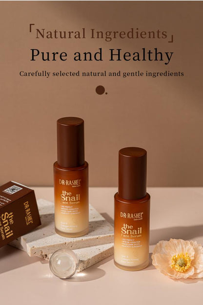 Dr Rashel Snail Face Serum – Advanced Hydration & Skin Repair Treatment for Radiance, Firmness, and Blemish Control
